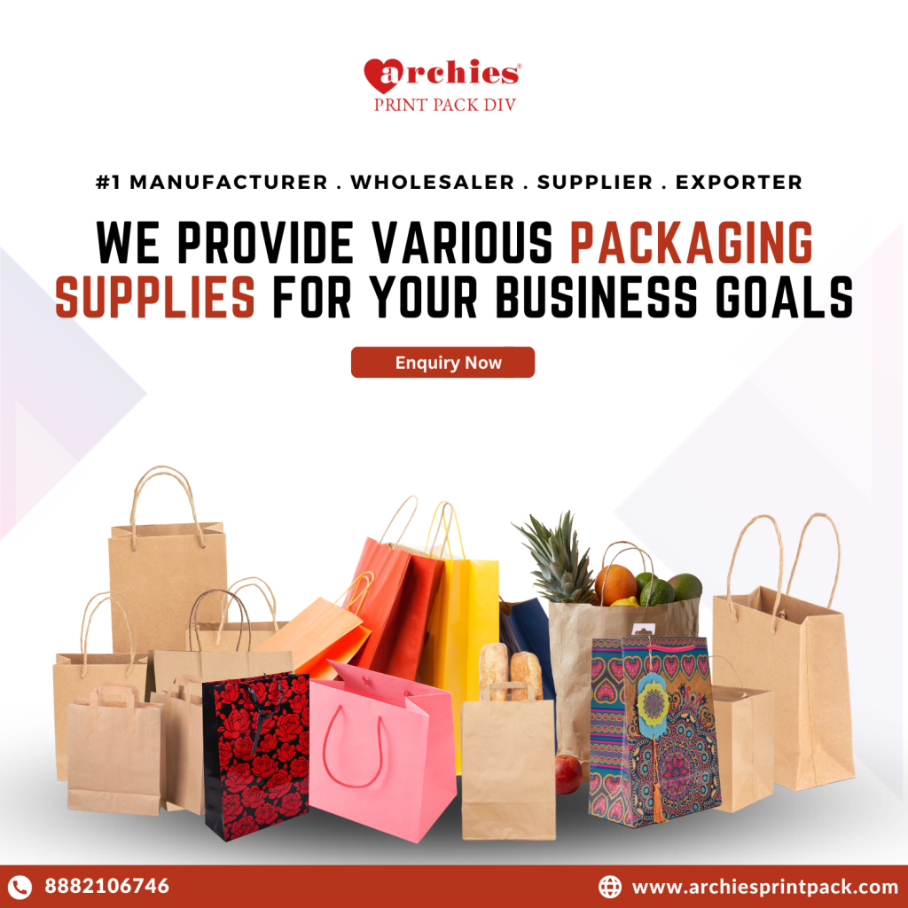 Why Archies Print Pack Bags are Great for All Kinds of Businesses ?